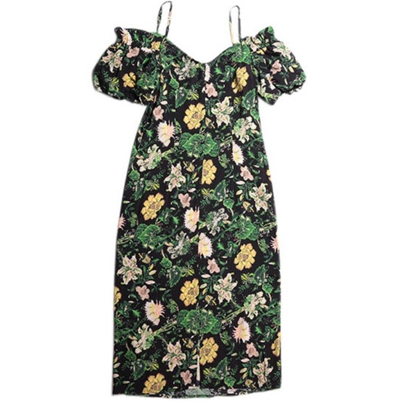 Club Monaco Floral Dress - Picture 7 of 8